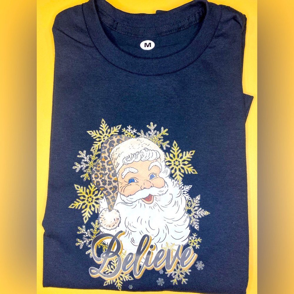 Men’s T-shirt (black) Christmas